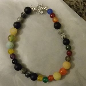 Naturally stone plain bracelet